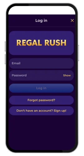 Regal Rush casino application
